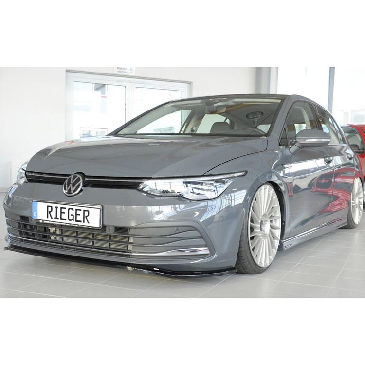 Blanksvart Cupspoiler Volkswagen Golf 8