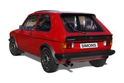 Udstødningssystem VW Golf 1