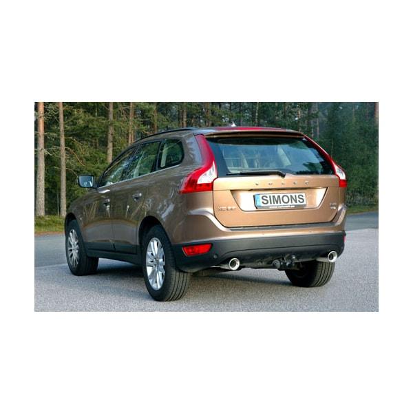 Bakre Ljuddämpare som passar Volvo XC60