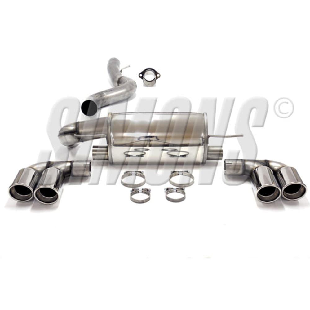 Avgassystem BMW F20 1-serie