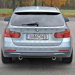 Udstødningssystem BMW F30/F31
