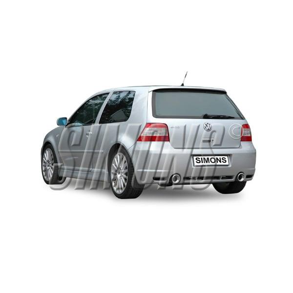Bakre Ljuddämpare till VW Golf IV R32