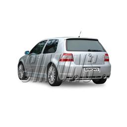 Bakre Ljuddämpare till VW Golf IV R32