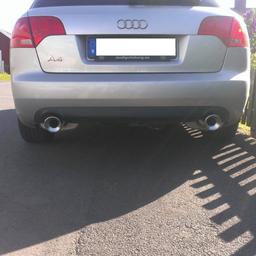 Udstødningssystem Audi A4 B7 Quattro