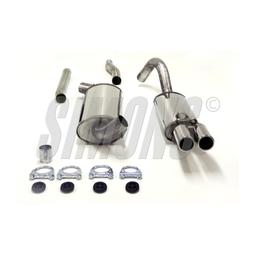 Udstødningssystem Audi 80/90 Cab 86-