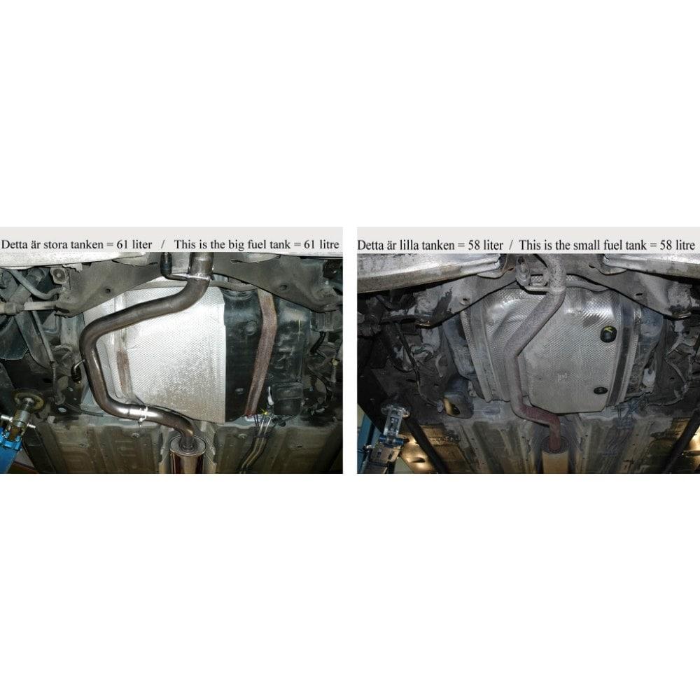 Udstødningssystem Saab 9-3 1,8T/2,0T & 2,0T Aero