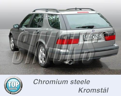 Avgassystem Saab 9-5 Turbo