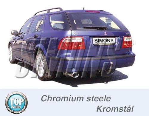 Avgassystem Saab 9-5 Turbo
