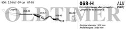 Exhaust system Saab 900i