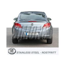 Avgassystem Opel Insignia 2wd T Sed 09-