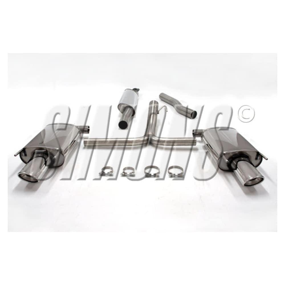 Stainless exhaust system Opel Insigna 2wd t Sed 09-