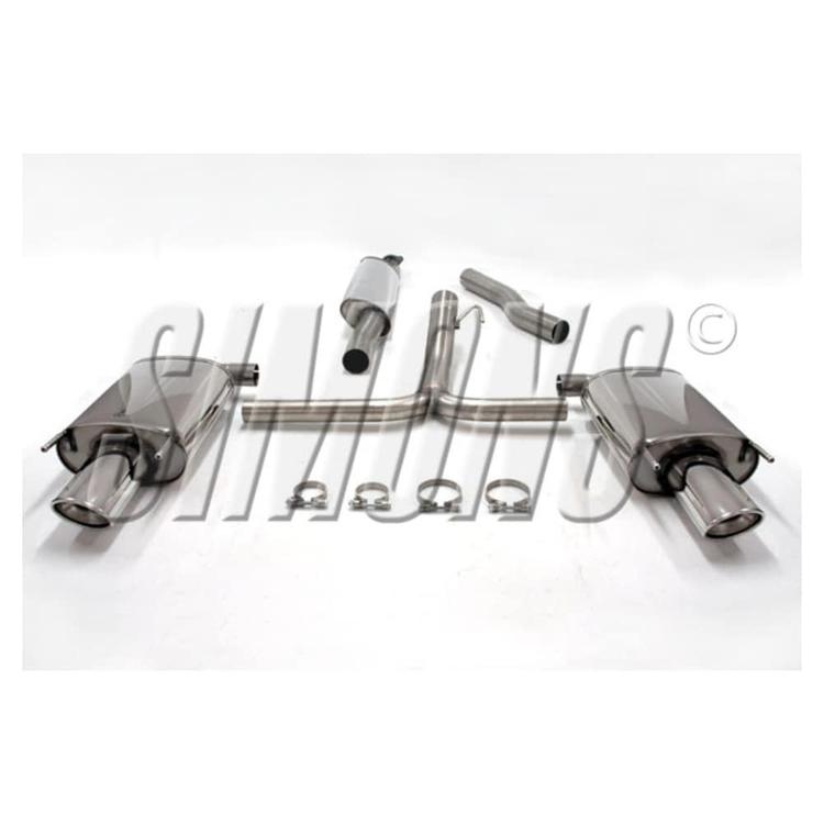 Stainless exhaust system Opel Insigna 2wd t Sed 09-