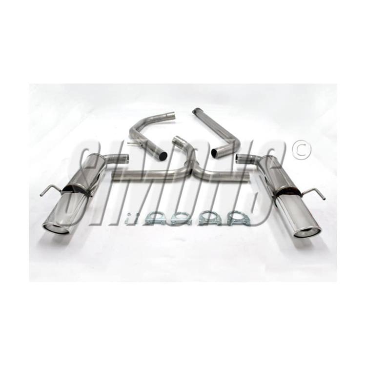 Stainless exhaust system Opel Insigna 2wd t Com 09-