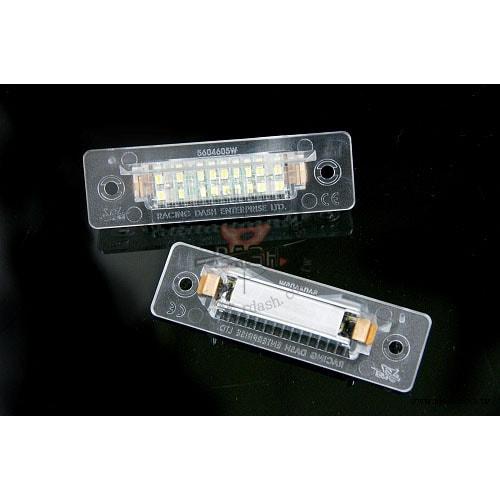 Led rekisteri numerokyltti valaistus Porsche