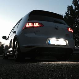 LED Nummerpladelys VW