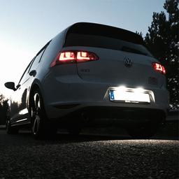 LED Rekisterikilvenvalot VW