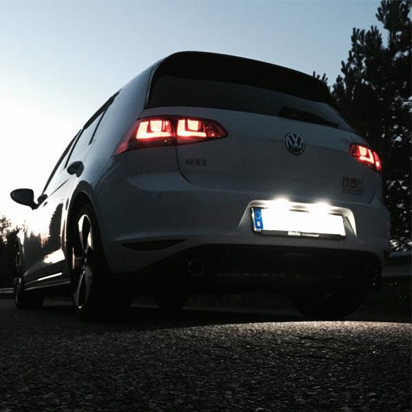 LED Nummerskiltsbelysning VW