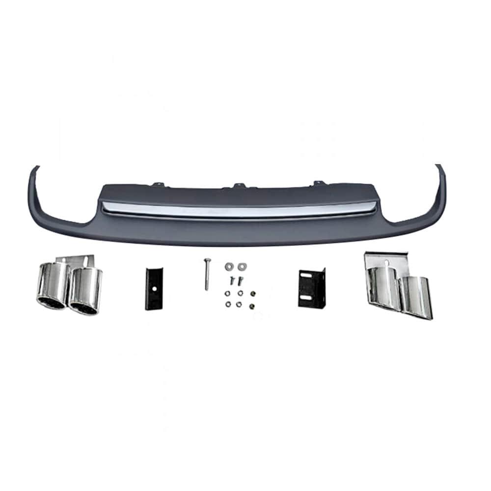Bakre diffuser Audi A4 8K S4-look