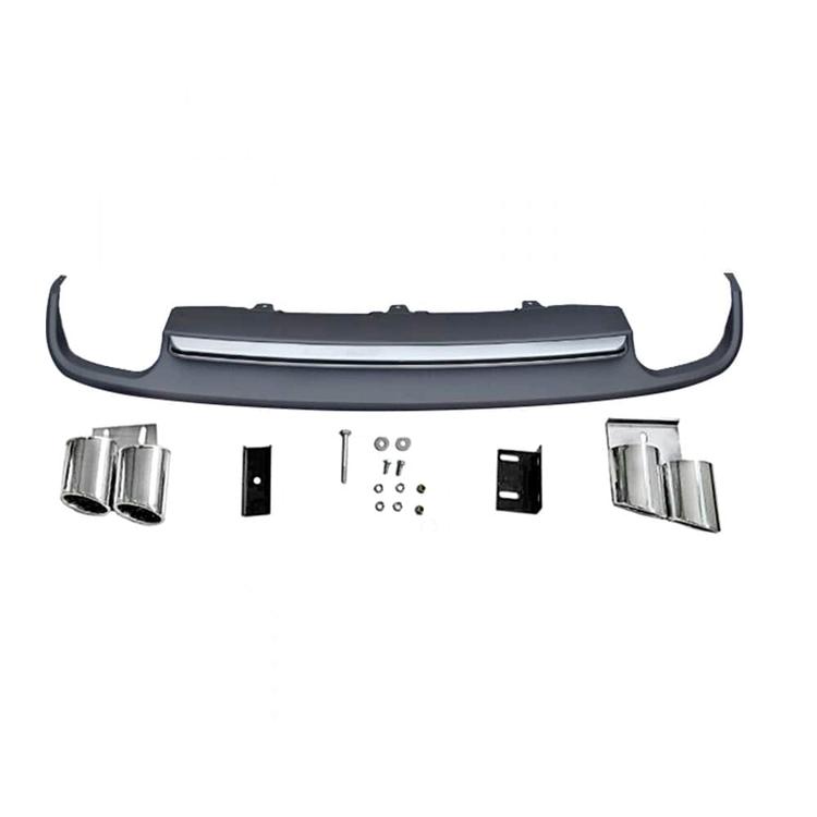 Bakre diffuser Audi A4 8K S4-look