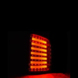 LED Taillights Light Bar Black