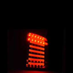 LED Taillights Light Bar Black