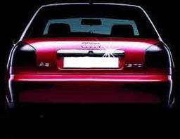 Black rear lights for Audi A3