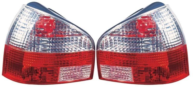 Baklamper Rød Klare Audi