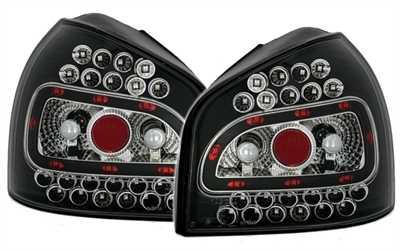 Baglygter Sort LED Audi