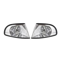 Blinklys klart glas krom Audi A4 B5