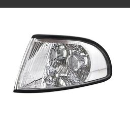 Blinklys klart glas krom Audi A4 B5