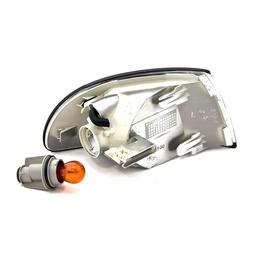Blinklys klart glas krom Audi A4 B5
