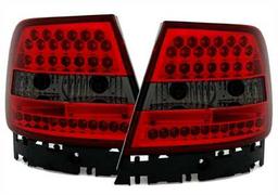 LED Baglygter rød/sort Audi A4