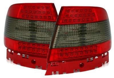 LED Baglygter Rød Sort Audi A4