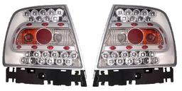 LED Baklampor Kromade Audi A4