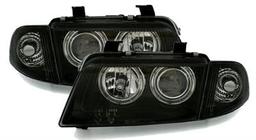 Angel eyes head lamps Audi A4