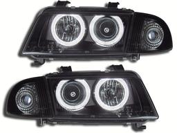 Angel eyes head lamps Audi A4