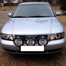 Lyskaster Angeleyes sort Audi A4