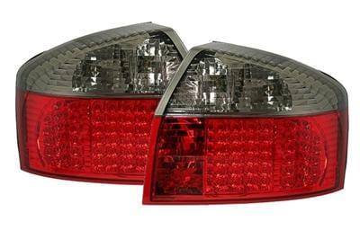 LED baklampor Röd Svart  Audi A4