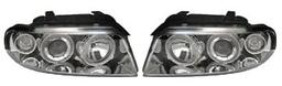 Forlygter med Angel Eyes ringe Audi A4