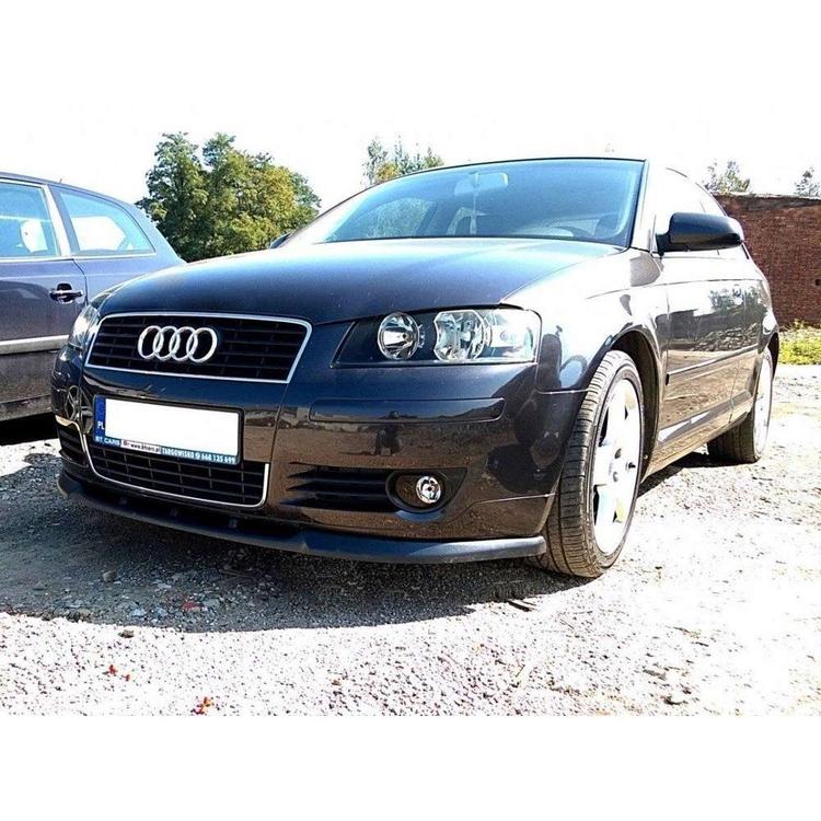Blanksvart Cupspoiler Audi A3