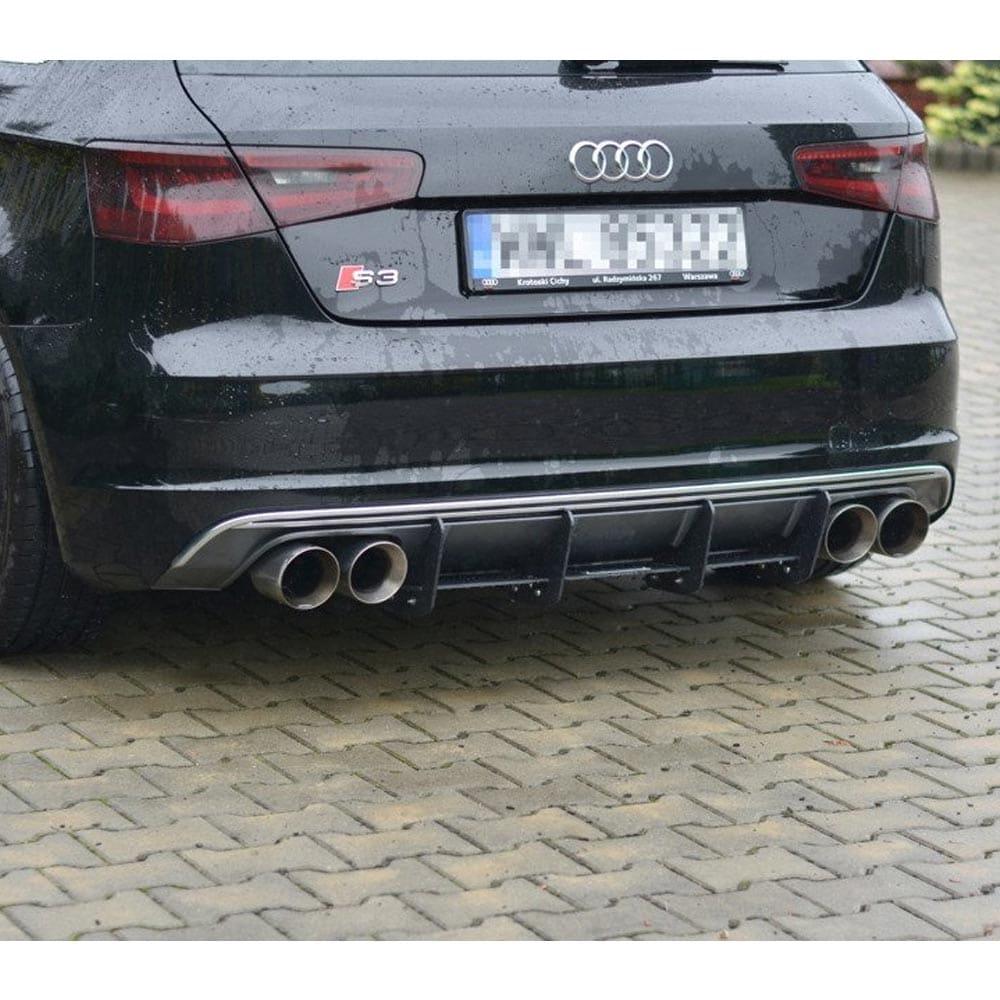 Diffusor (insats för bakstötfångare) Audi S3 / A3 S-line