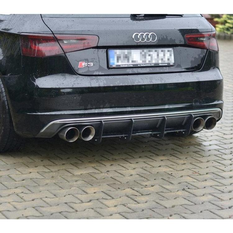 Diffusor (insats för bakstötfångare) Audi S3 / A3 S-line