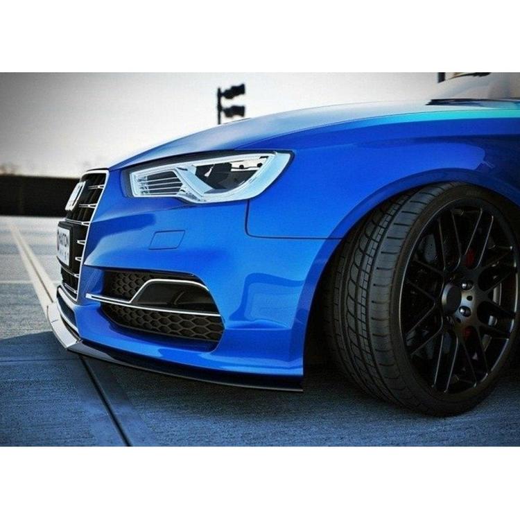Blanksvart Cupspoiler Audi S3 / A3 S-line Sedan / Cab