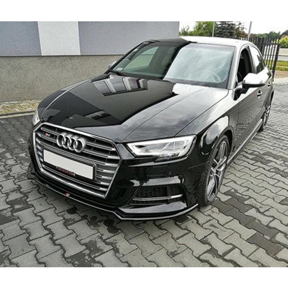 Blanksvart Cupspoiler Audi S3 / A3 S-line