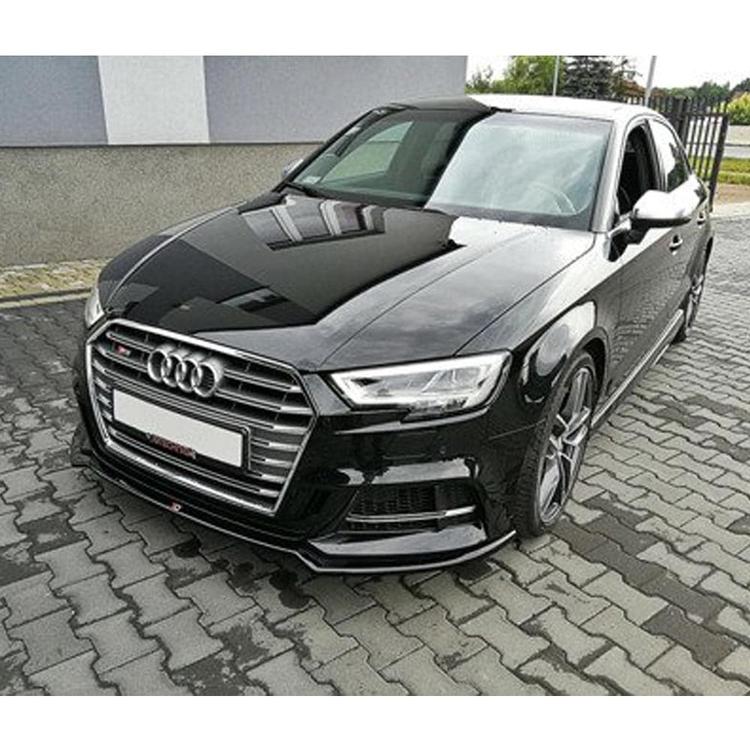 Blanksvart Cupspoiler Audi S3 / A3 S-line