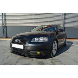 Blanksvart Cupspoiler Audi A3 S-line