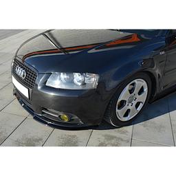 Blanksvart Cupspoiler Audi A3 S-line