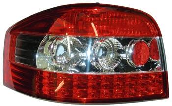 LED Baglygter Rød Audi A3