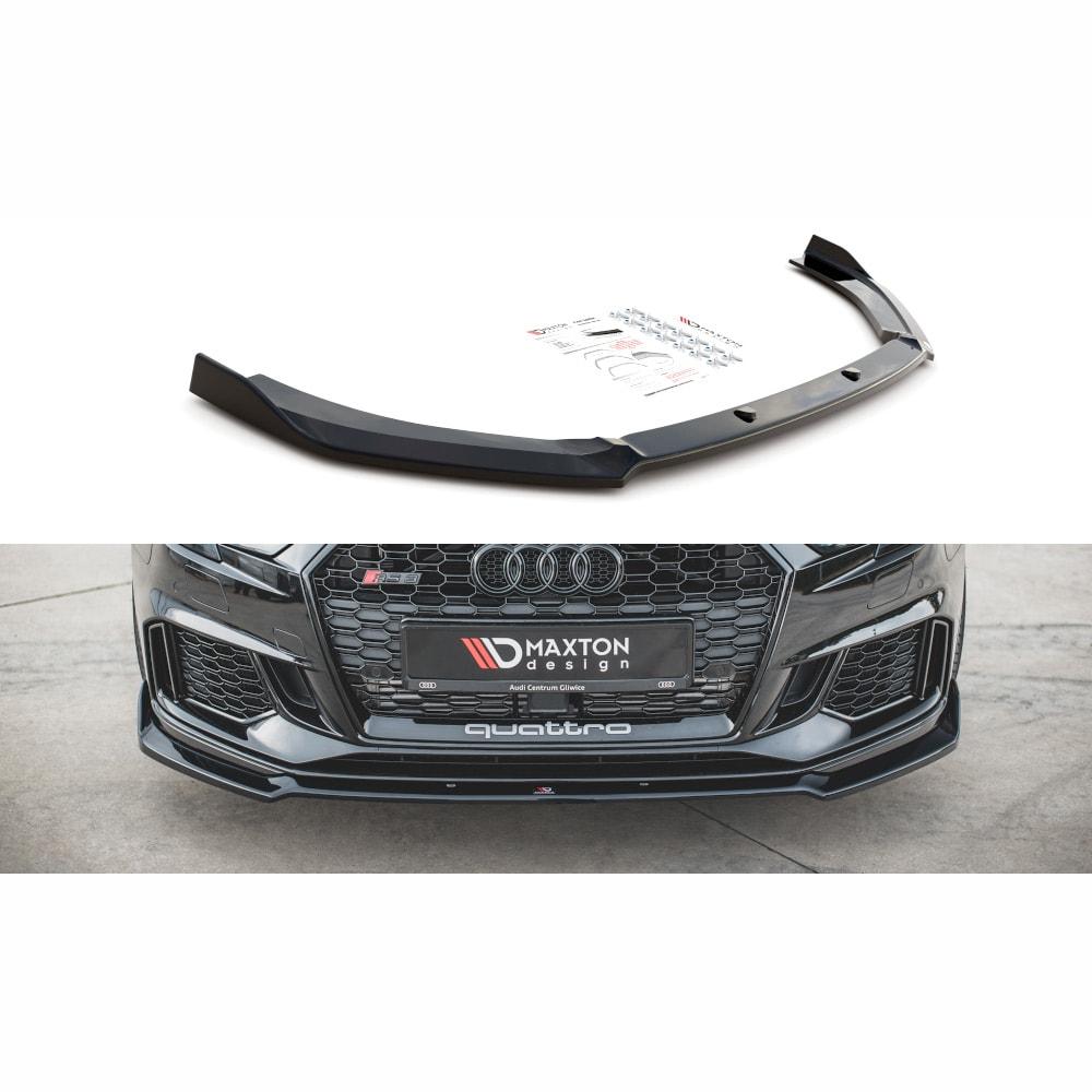 Blanksvart Cupspoiler Audi RS3 8V FL