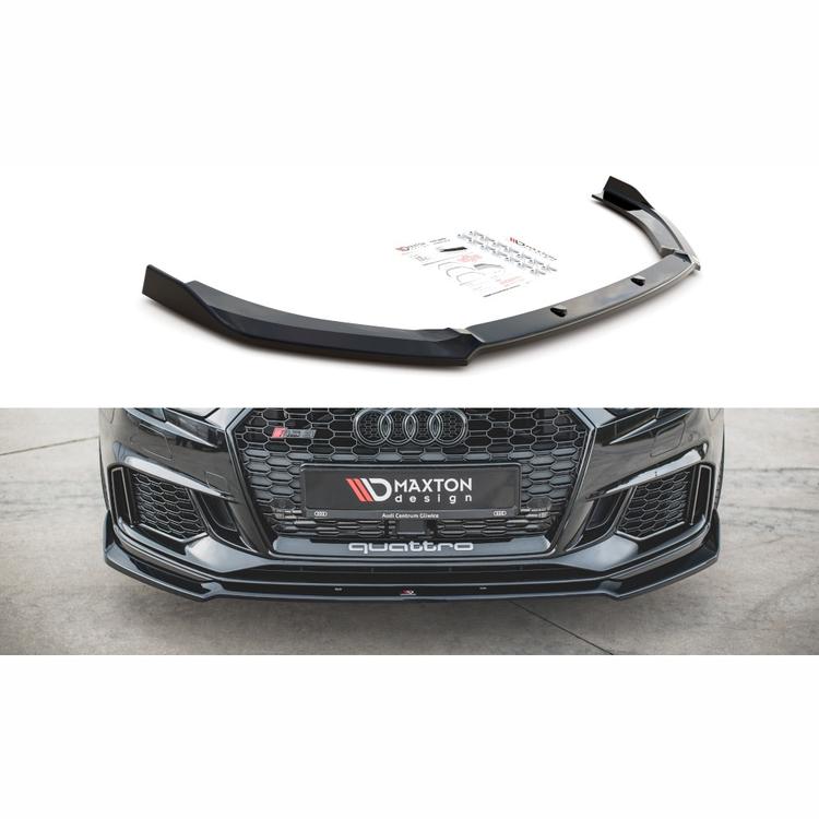 Blanksvart Cupspoiler Audi RS3 8V FL